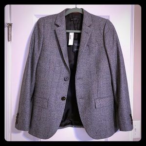 J. Crew glen plaid wool blazer